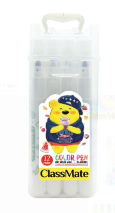 Túi bút lông màu(12 màu) (CL-WC421)