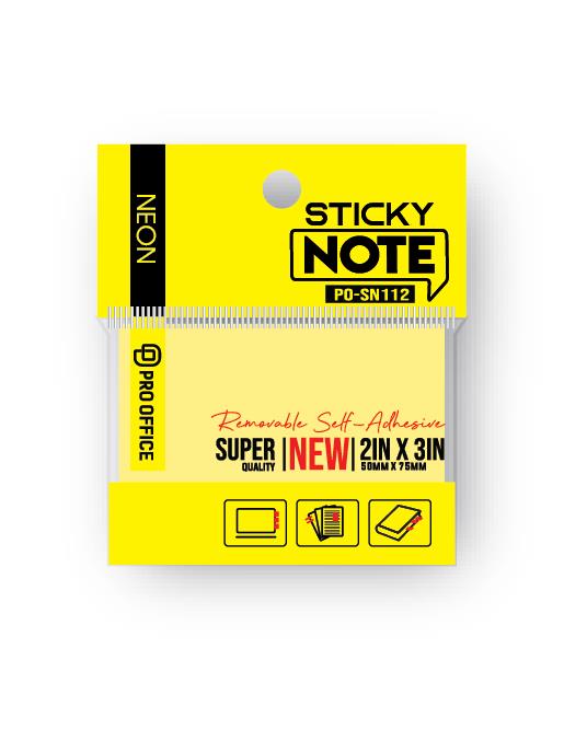 giấy note neon 2x3IN (PO-SN112)