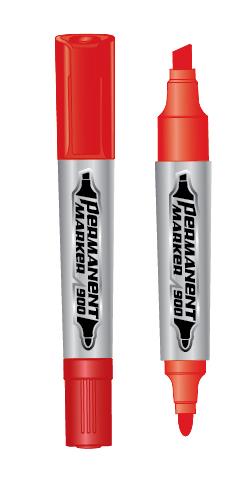  Bút lông dầu 2 đầu mực đỏ (PM900R)